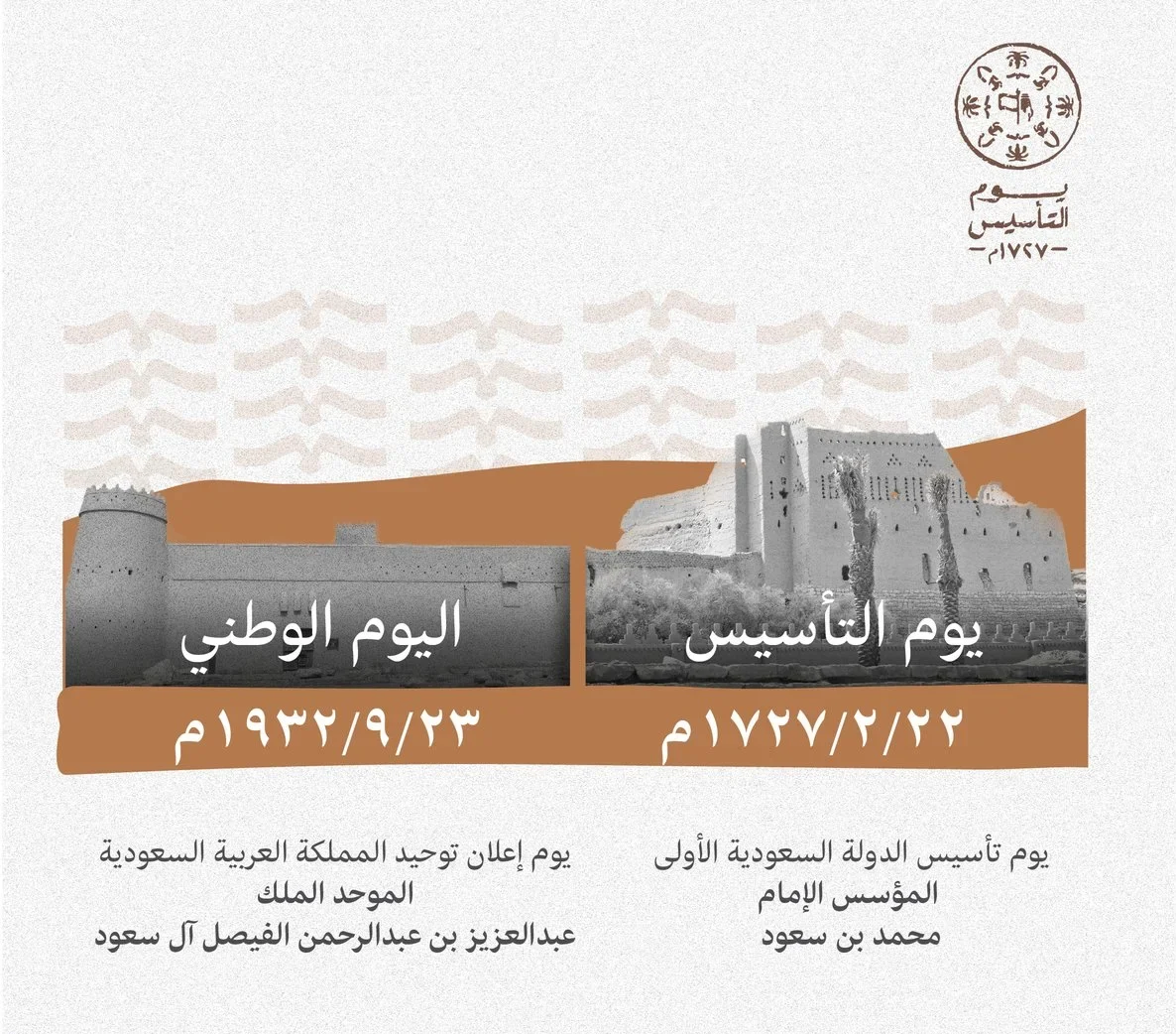 يوم التأسيس - اليوم الوطني